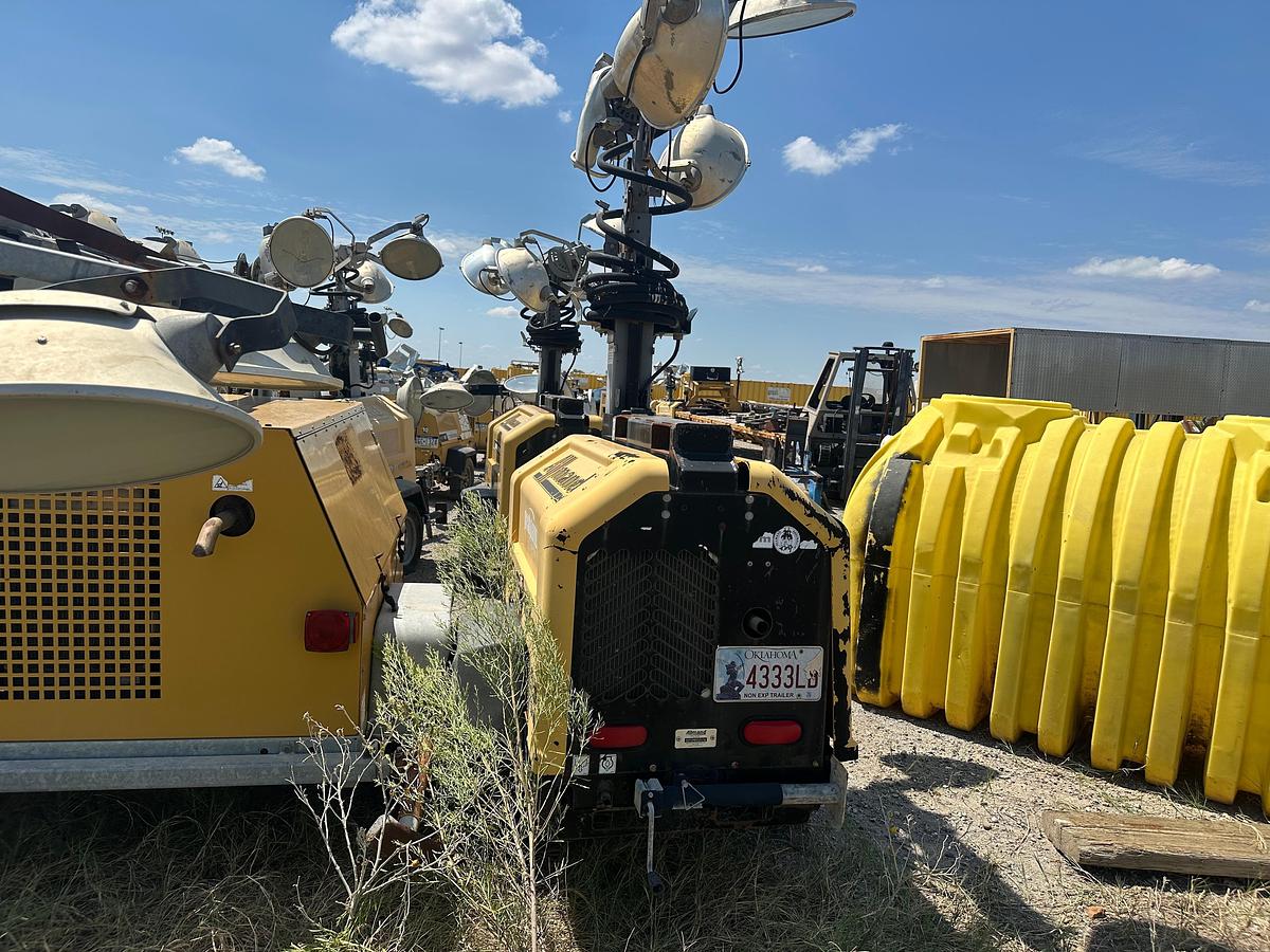 Used Allmand Night-Lite Pro 2 7.5KW Light PlantKubota Engine