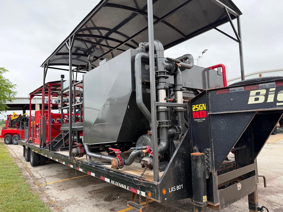 Used 2018 Nov Rolligon Chemical Mixing Unit Big Tex