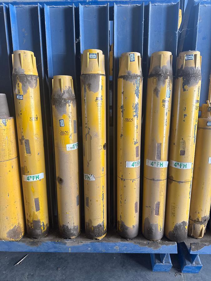 Used (10) Hydraulic Cylinders / Actuators  4'' FH Connection
