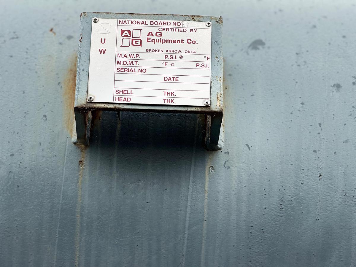 Used 2014 Ariel Reciprocating Natural Gas Compressor Skid with Pulsation Bottles