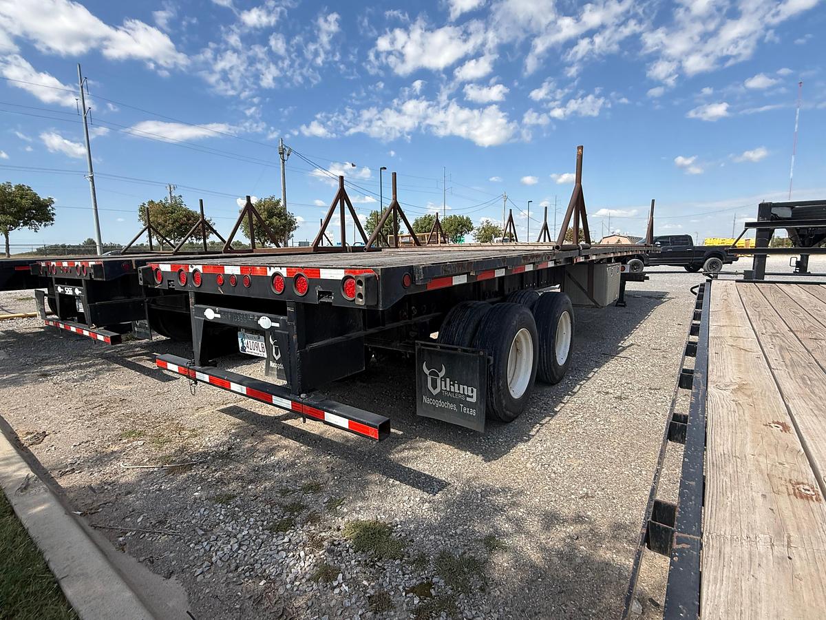 Used 2011 Viking 40Ft Flatbed Trailer