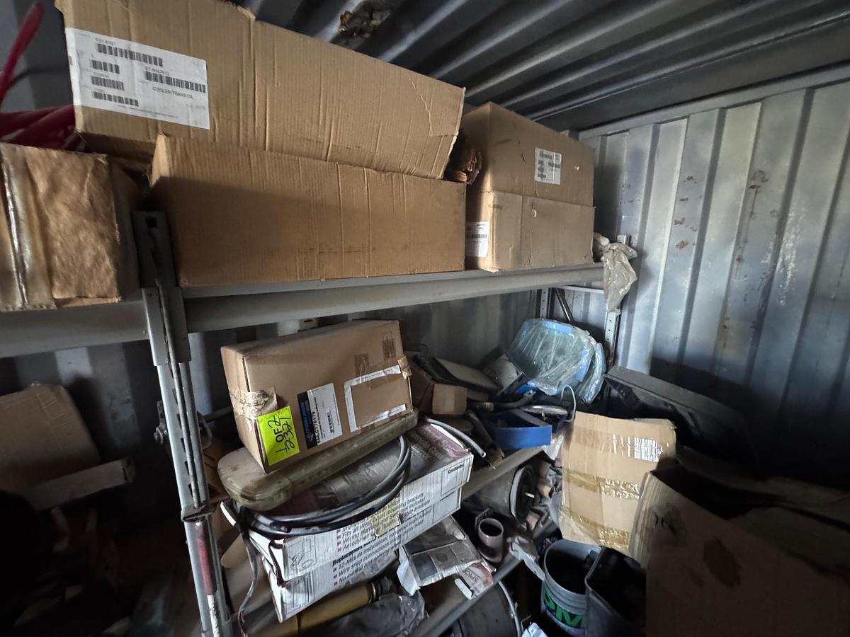 Used 20' Conex Shipping Container with Contents