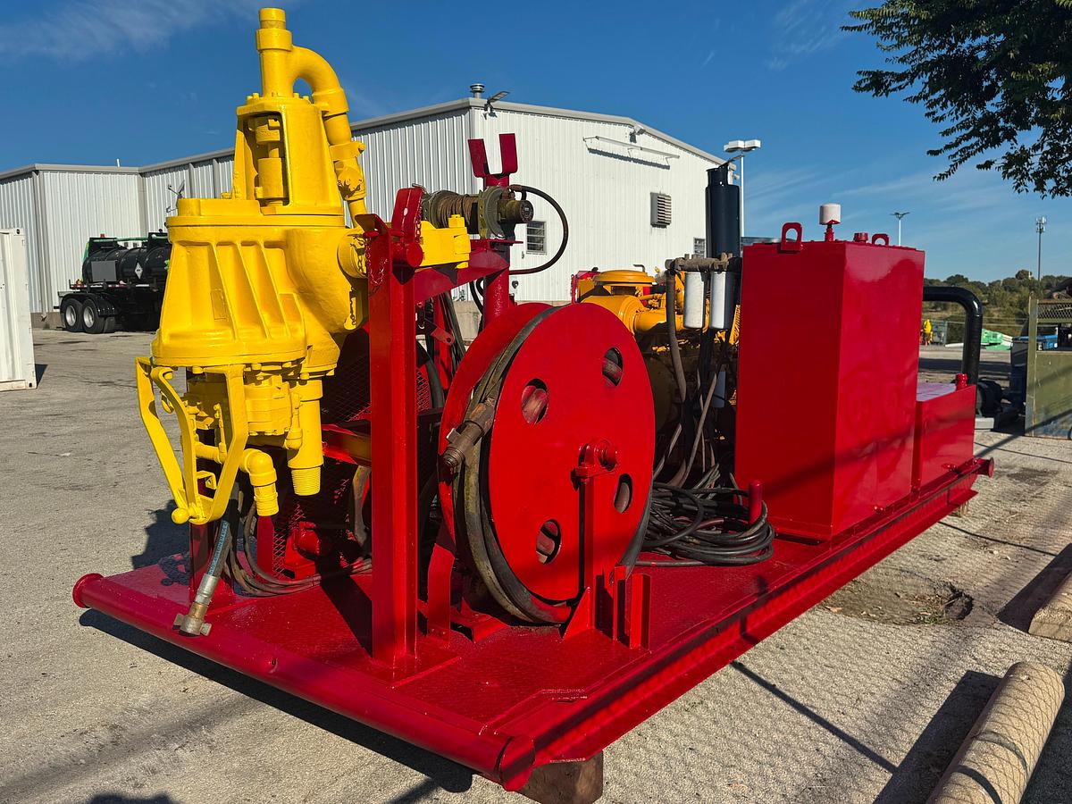 Used Bowen 120 Ton 3.5 Power Swivel P/B CAT 3126 Diesel Engine, Skidded