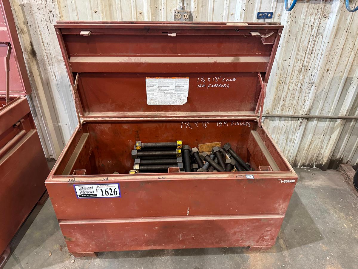 Used Jobox with Large Number of 1 1/2 x 13 15M BOP Bolts