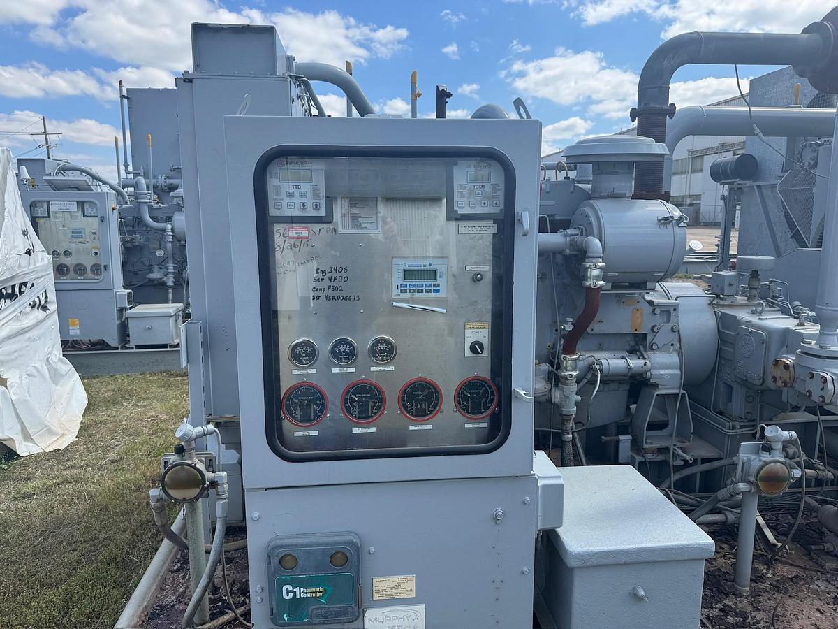 Used 2013 Natural Gas Compressor Package, Skidded