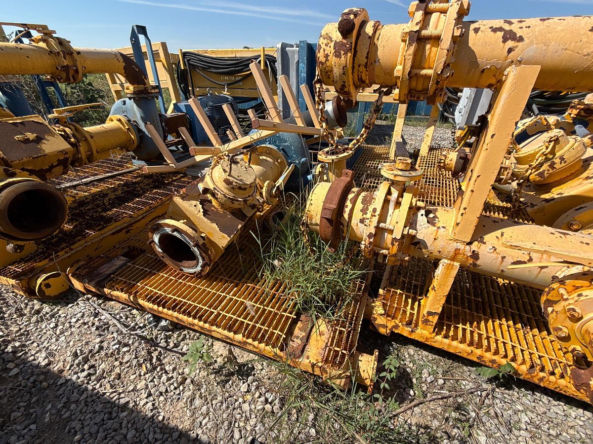 Used 8x6x14 Transfer Pump on a Skid