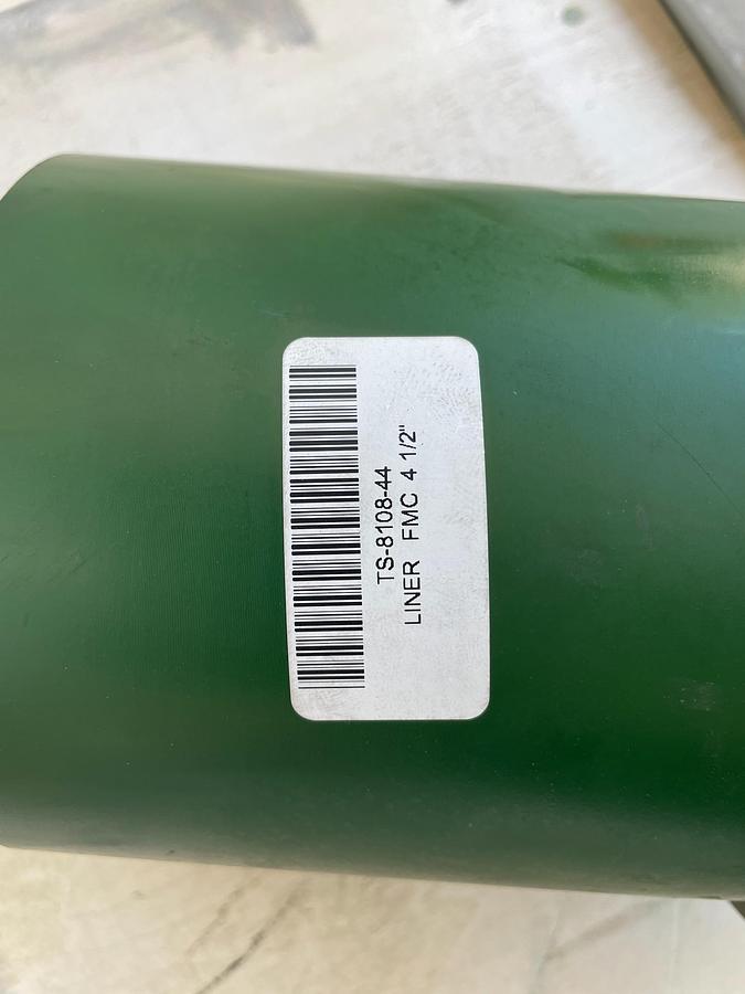 (31) Chrome Pump Liners (UNUSED) - (22) FMC 4-1/2" (8) WORKFORCE 660 8" (1) GARDNER DENVER PE-5 3-1/2"
