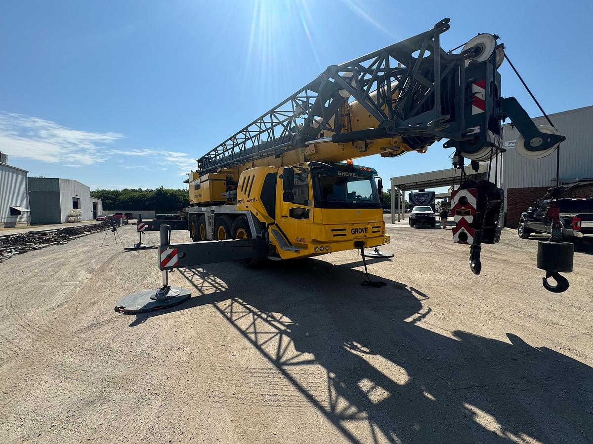 Used 2013 Grove GMK4100L All Terrain Crane 100 Ton Capacity 34,354 Miles