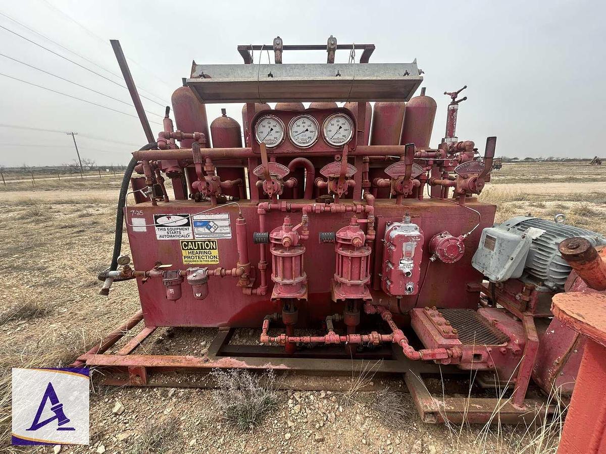 Used KOOMEY 5-STATION 80-GALLON ACCUMULATOR
