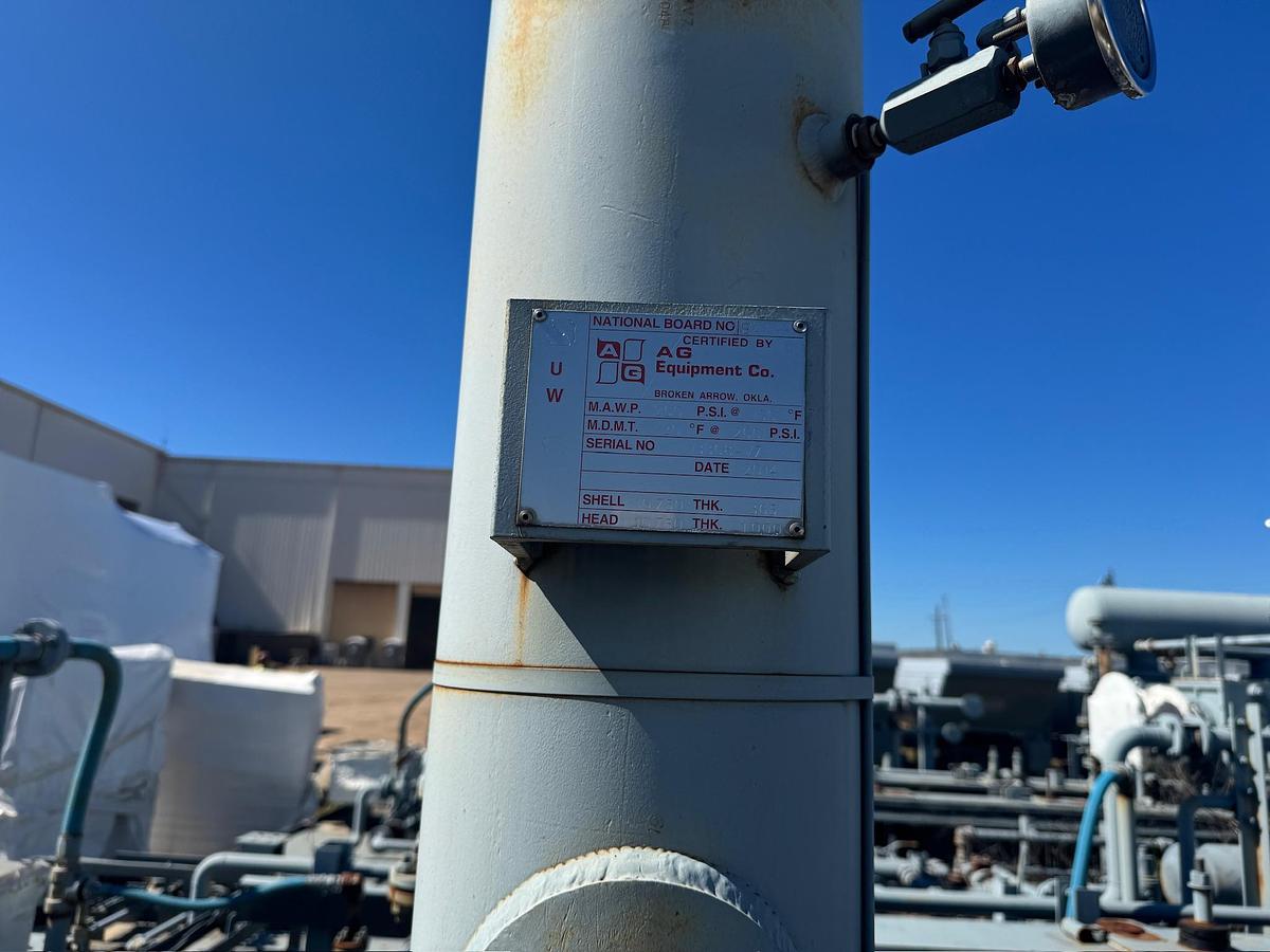 Used 2014 Ariel Natural Gas Compressor Package, Skidded