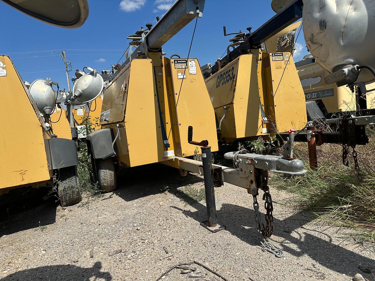 Used Allmand Night-Lite Pro NL 8 8KW Light Plant with CAT Engine