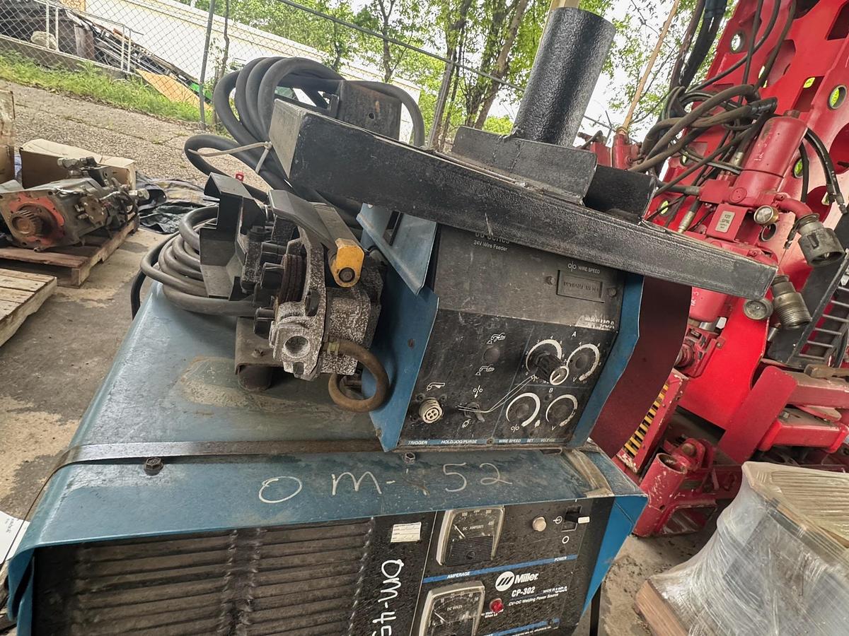 Used Miller CP-302 MIG Welder with Wire Feeder
