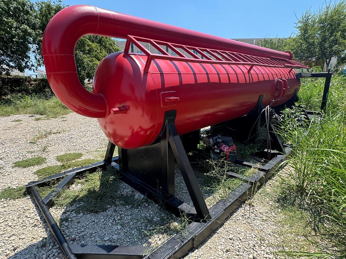 Used Skid-Mounted 48'' x 22" Mud/Gas Separator