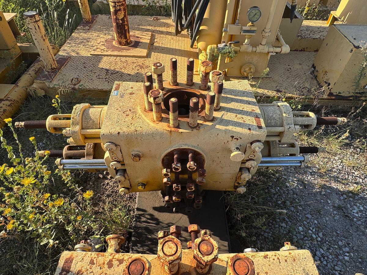 Used (3) Shaffer 7 1/16 Double Hydraulic BOPs