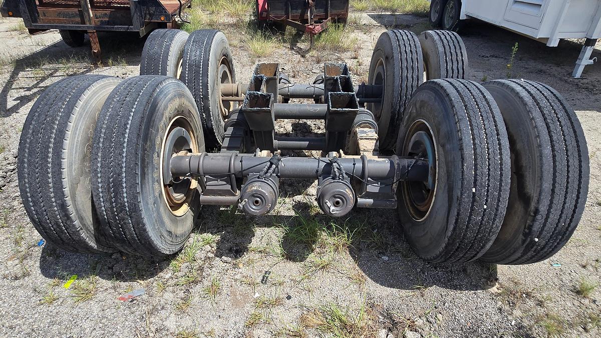Used 20k Tandem Axle Assembly with 11R22.5 Tires