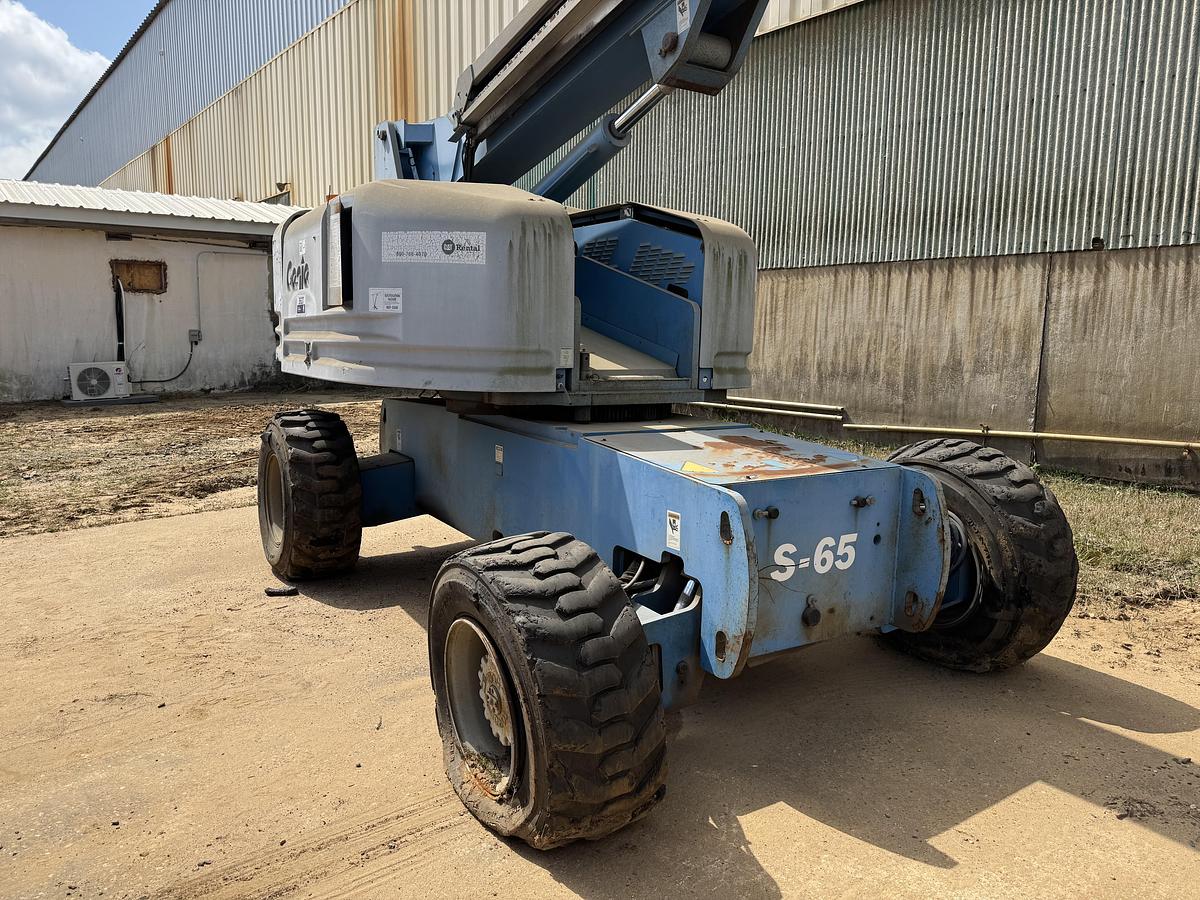Used 2002 Genie S-65 4x4 Telescopic Boom Lift