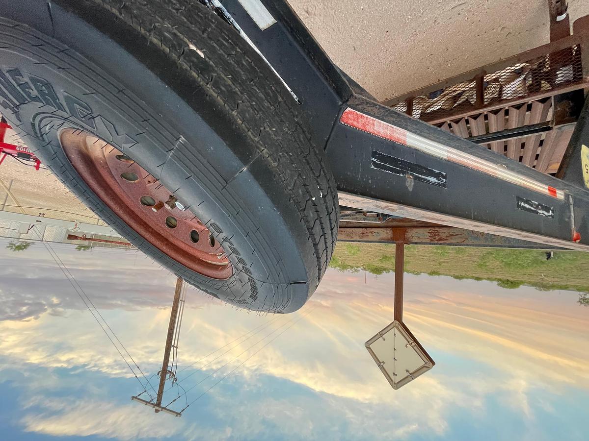Used 2013 Bruder Gooseneck Equipment Trailer
