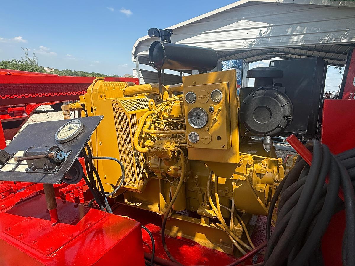 Used Bowen 2.5 85-Ton Power Swivel P/B Caterpillar MTD on Gooseneck Trailer