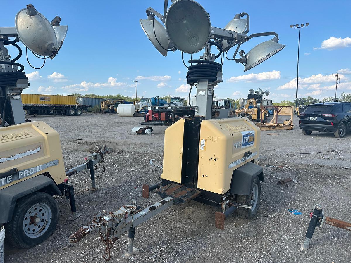 Used Allmand Night-Lite 2 8KW Light Plant with CAT Engine