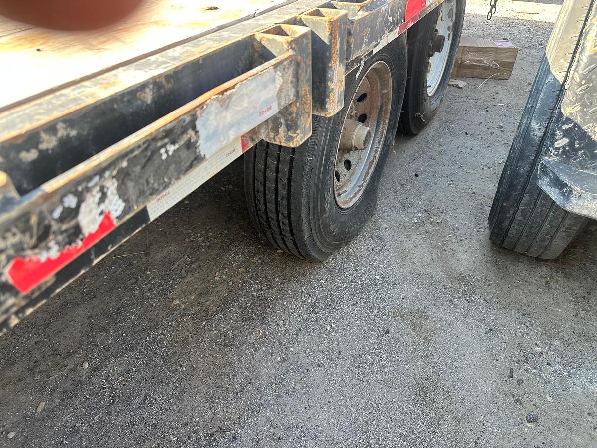 Used Big Tex 120A Bumper Pull 18' Deck Trailer