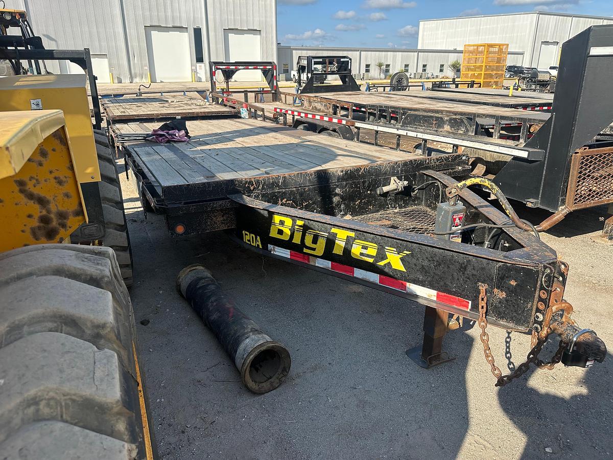 Used Big Tex 120A Bumper Pull 18' Deck Trailer
