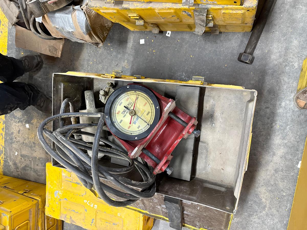 Used Tong Line Pull Gauge