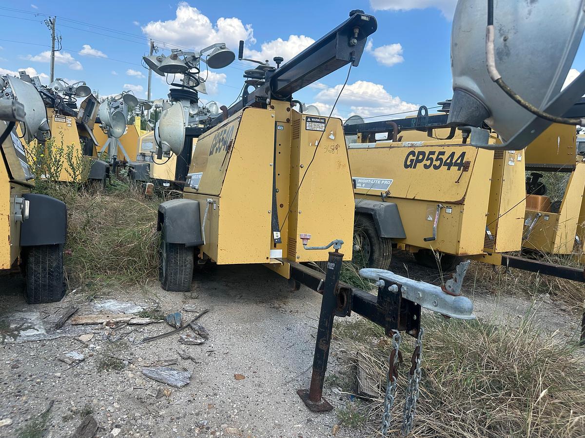 Used Allmand Night-Lite Pro NL 8 8KW Light Plant with CAT Engine