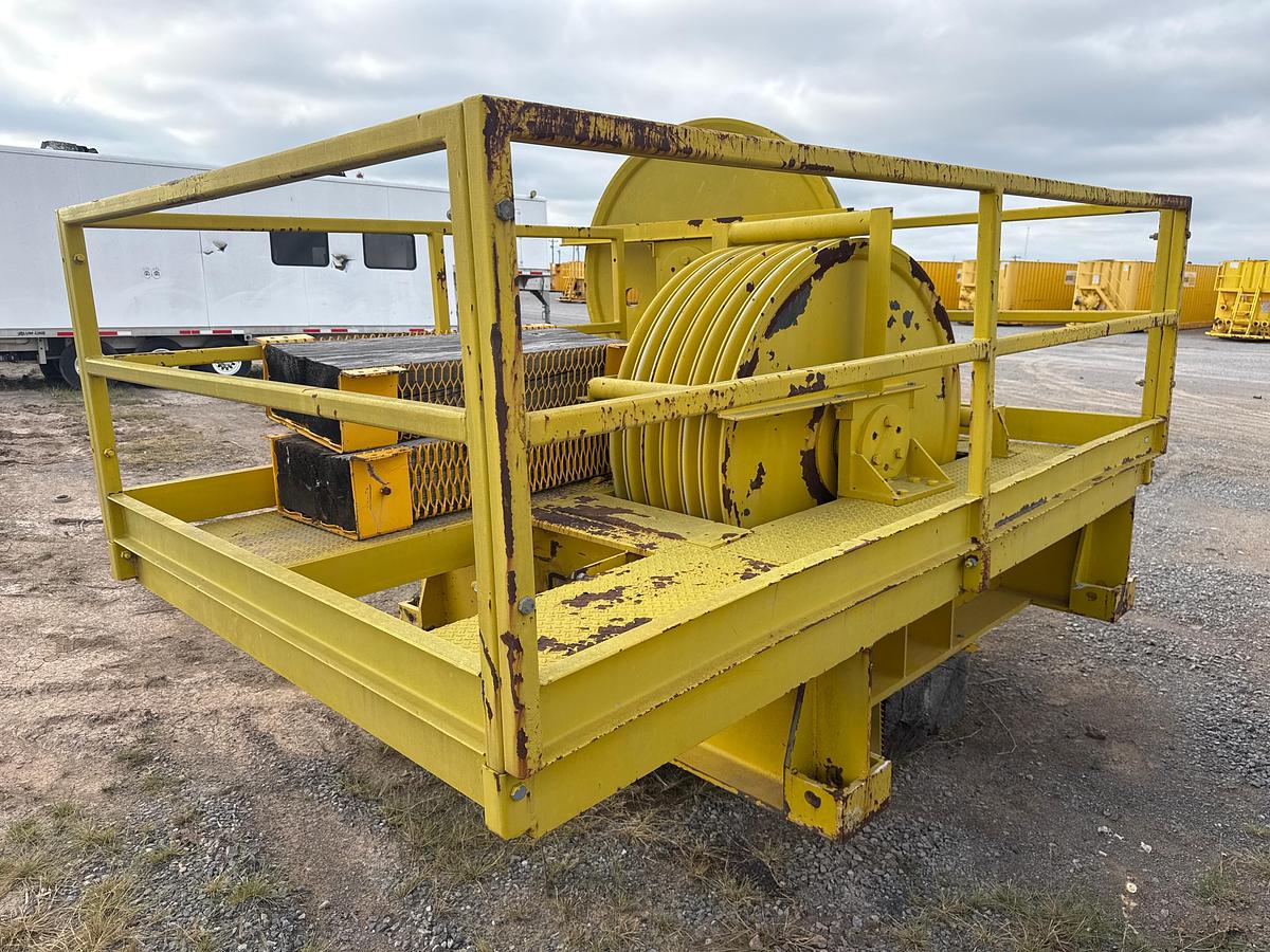 Used Crown Block w/ (6) 64'' Sheaves & 60'' Fastline Sheave