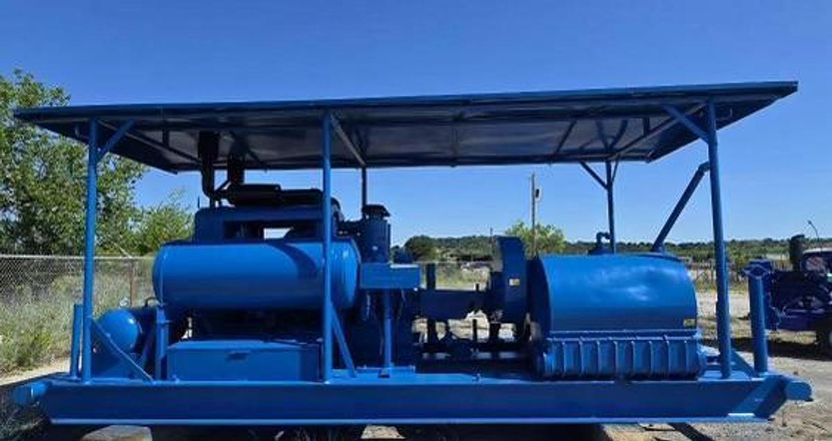 Used Gardner Denver PAH Triplex Pump, Skidded