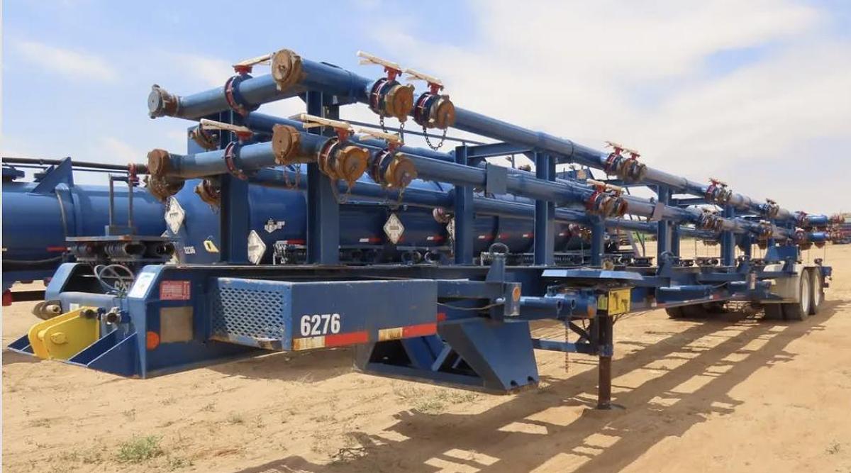 Used 2014 Kalyn Missile Trailer - Inlet Manifolds - NICE!