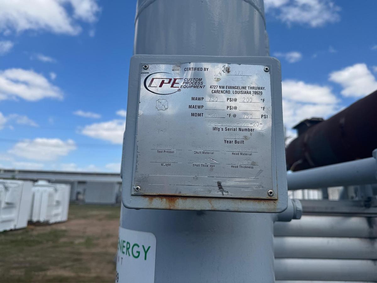 Used 2013 Natural Gas Compressor Package, Skidded