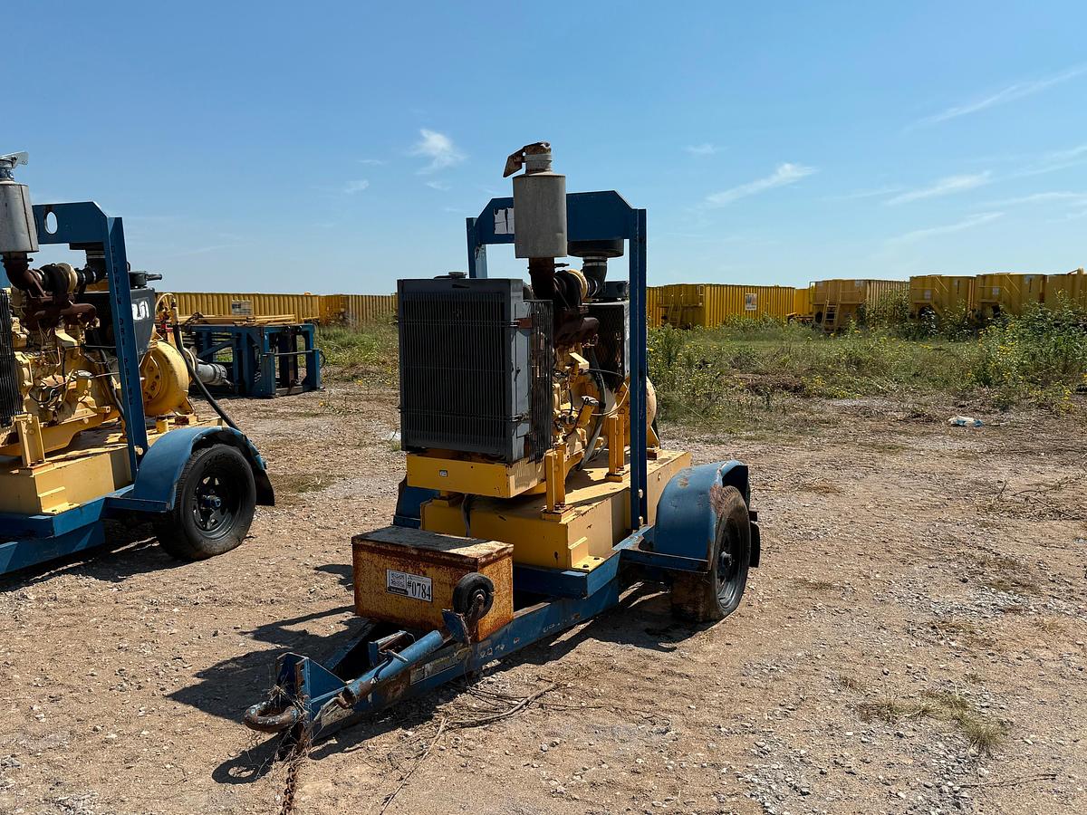 Used Godwin Transfer Pump with a John Deere 4.5L Diesel