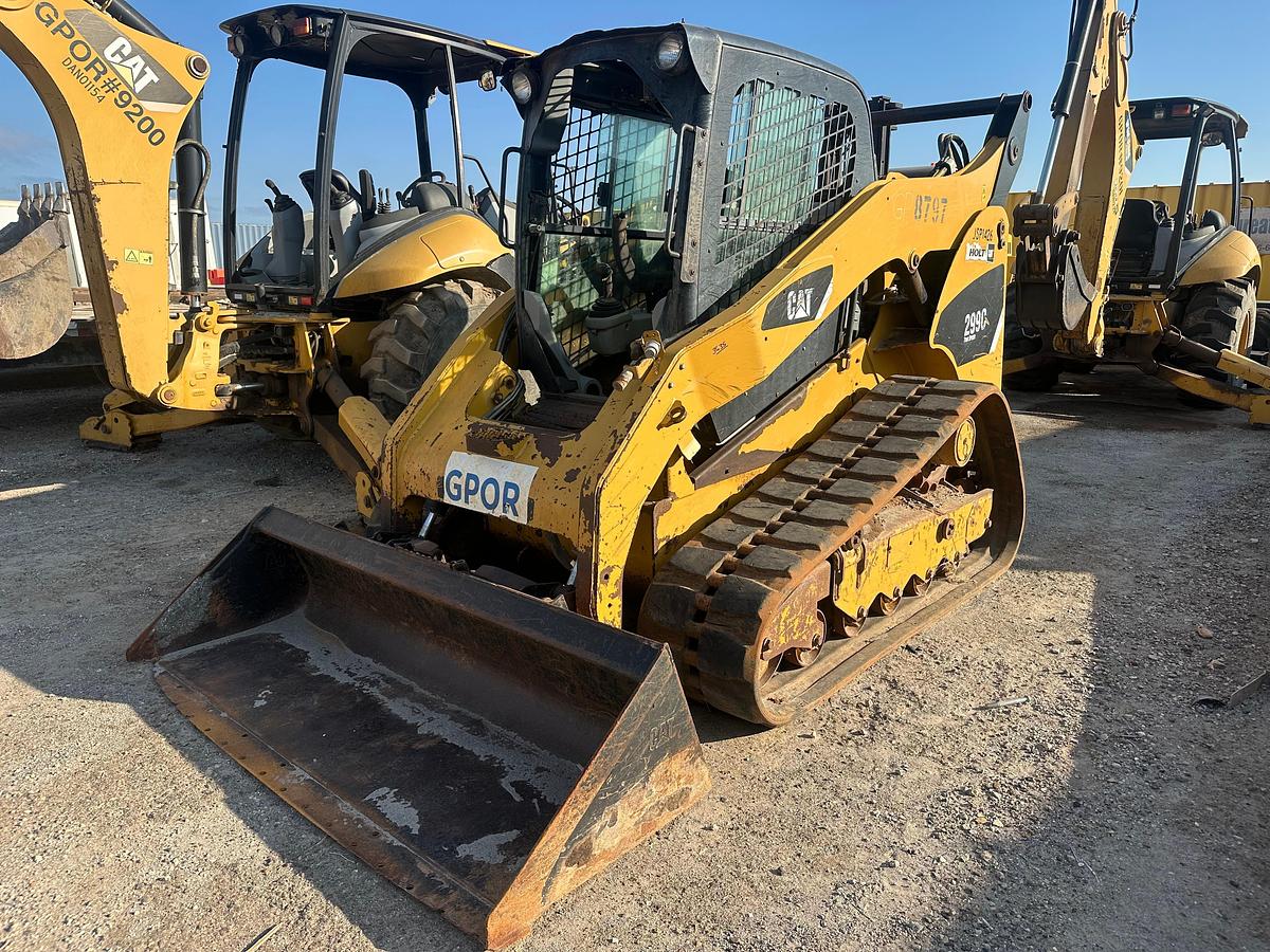 Used CAT 299C Skid Steer