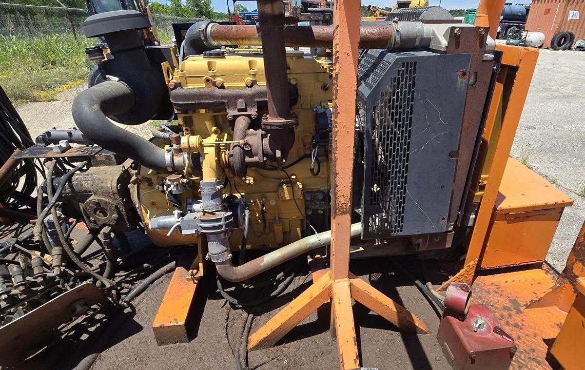 Used Caterpillar C4.4 Engine, Skidded
