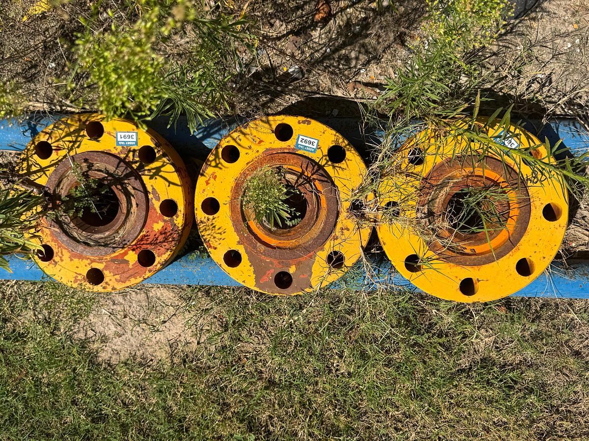 Used (3) Test Plugs with Center Bore