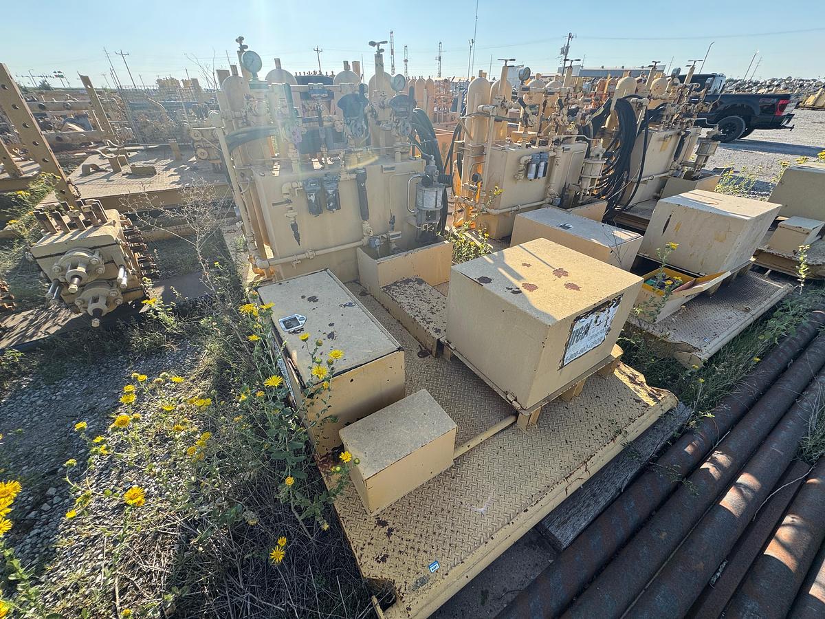 Used 3-Station Accumulator - BOP Stump