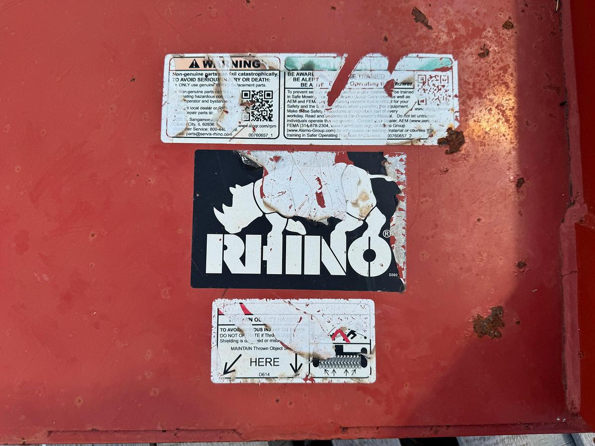 Used Rhino 172 72'' Brush Cutter