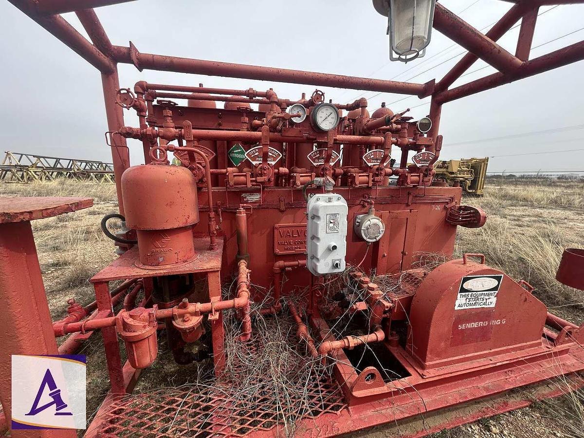 Used Volvcon 5-Station 70-Gallon Accumulator