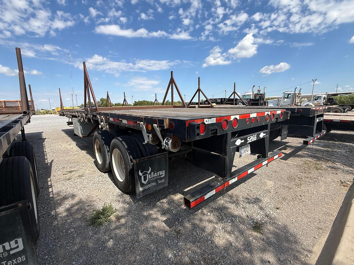 Used 2011 Viking 40Ft Flatbed Trailer