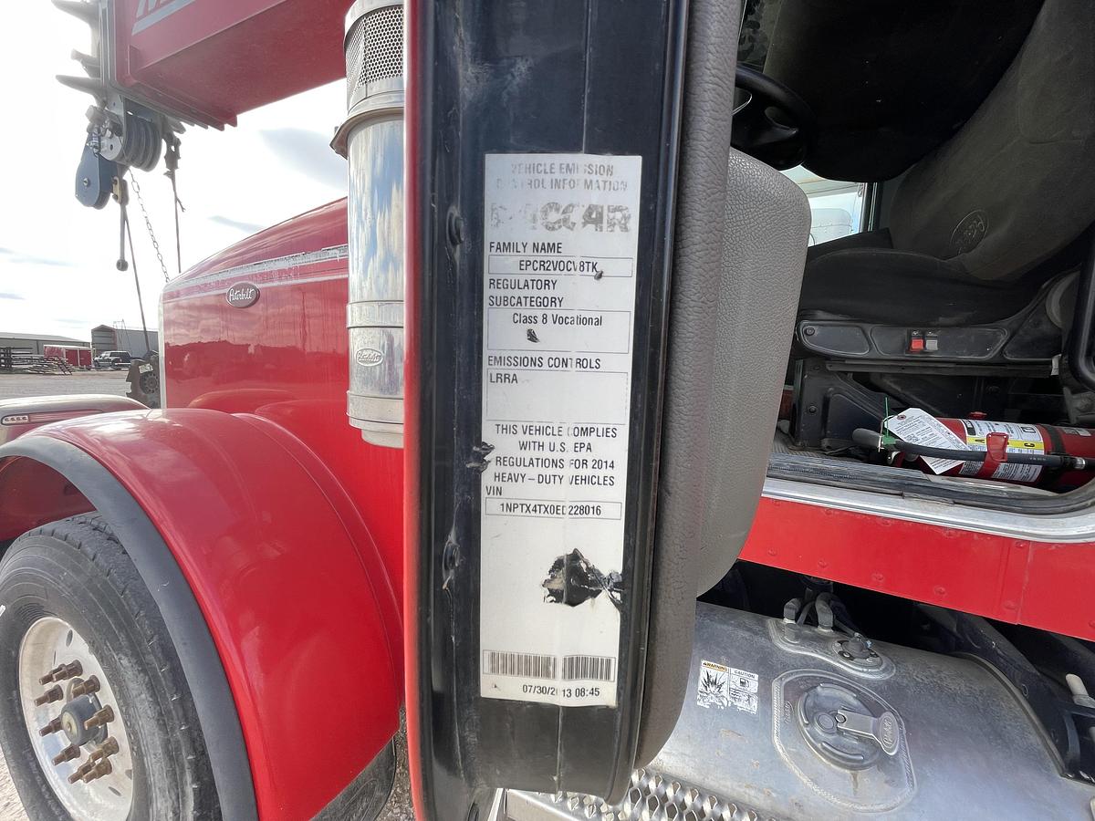 Used 2013 Peterbilt 367 Boom Truck Crane