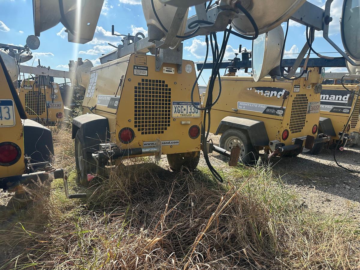 Used Allmand Night-Lite Pro NL 8 8KW Light Plant with CAT Engine
