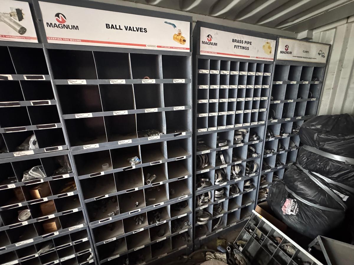 Used 20' Conex Shipping Container with Contents