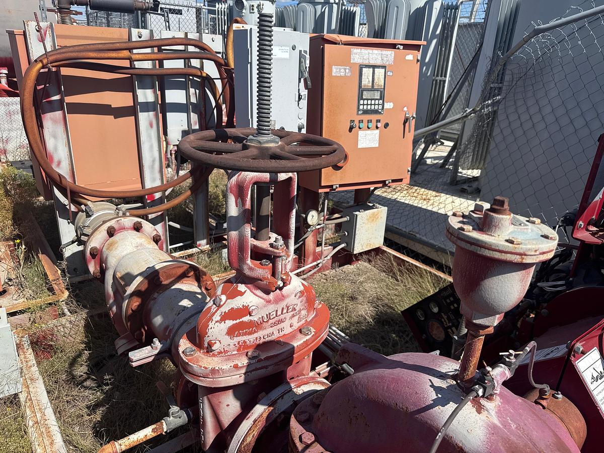 Used (3) 2008 A-C Fire Pump System  Cummins Diesel Engine Driven Skid Unit