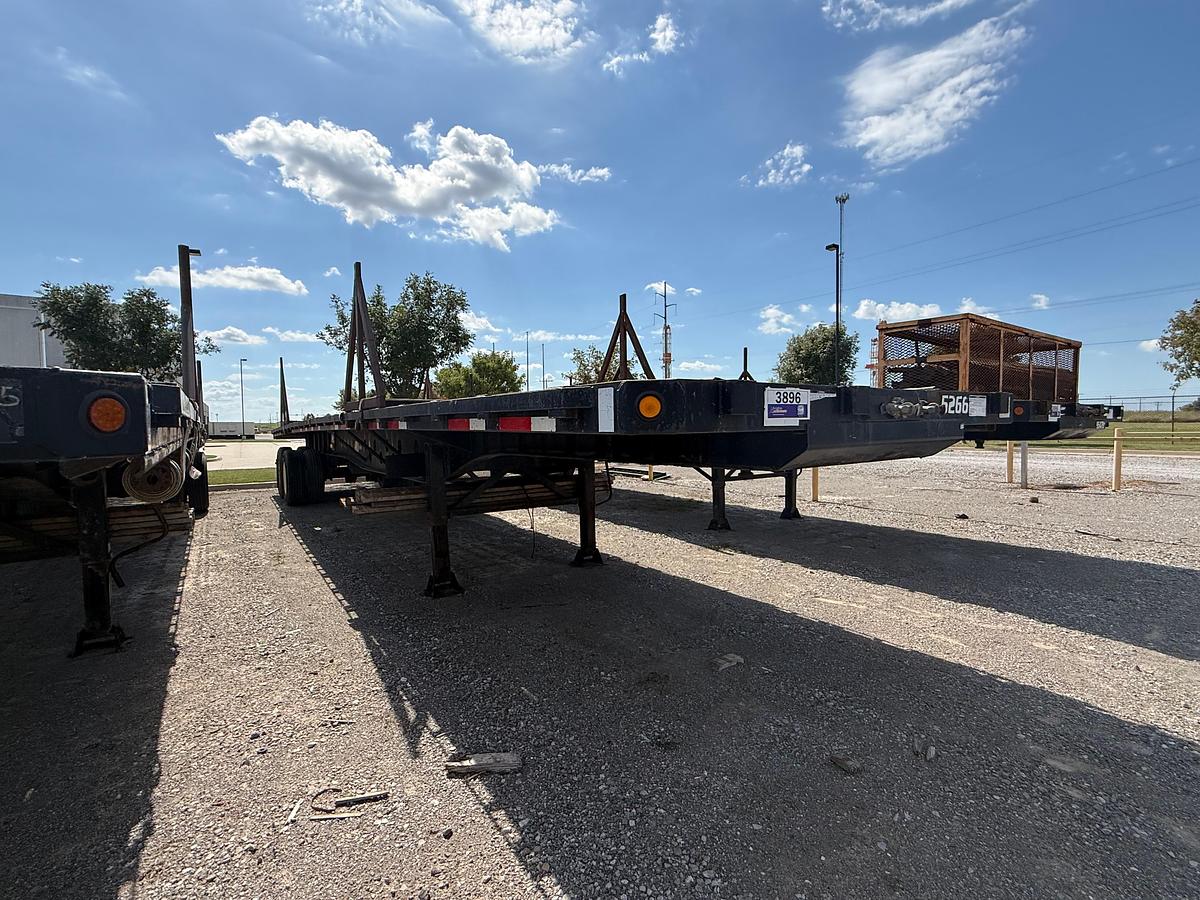 Used 2011 Viking 40Ft Flatbed Trailer