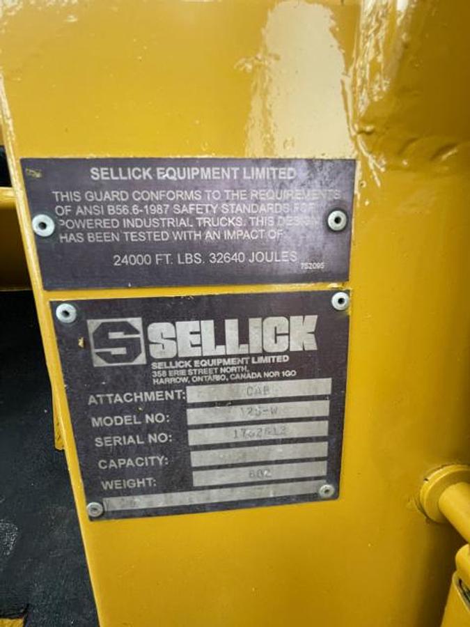 Used Sellick SD-100 10,000lbs Rough Terrain Forklift