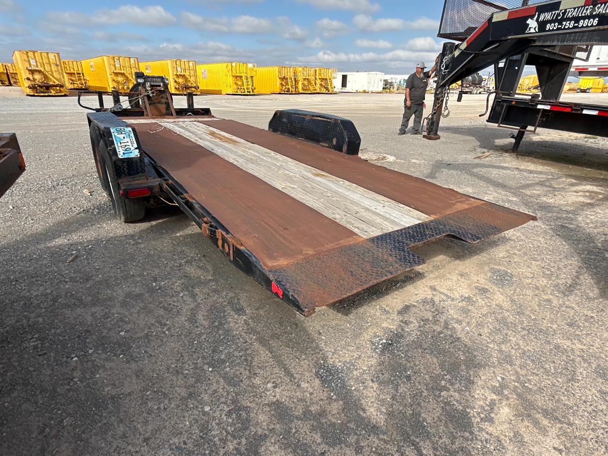 Used Bigtex 20ft Tilt Deck Bumper Pull Trailer with 17,500 lb Winch