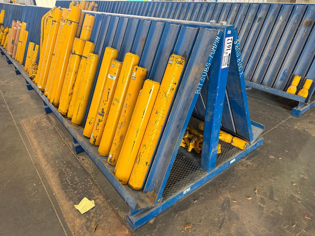 Used Oilfield Sub Rack - Heavy Duty 1 Angle Iron
