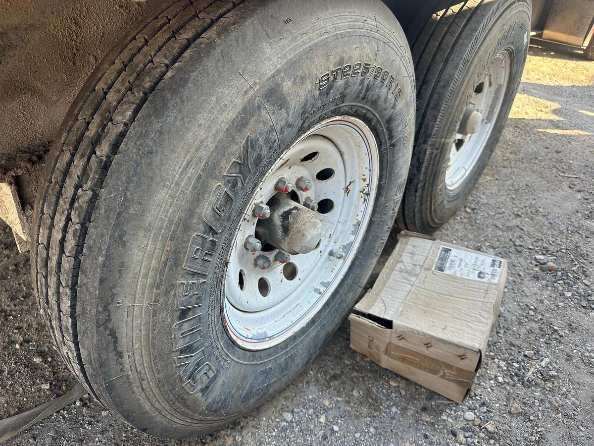 Used Big Tex 120A Flat Bed Bumper Pull 18' Deck Trailer