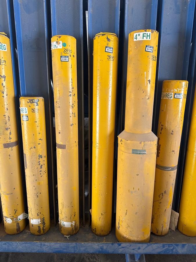 Used (13) Subs; (12) Crossover Subs & (1) 3 1/2'' Reg Float Sub - Connections Listed Below