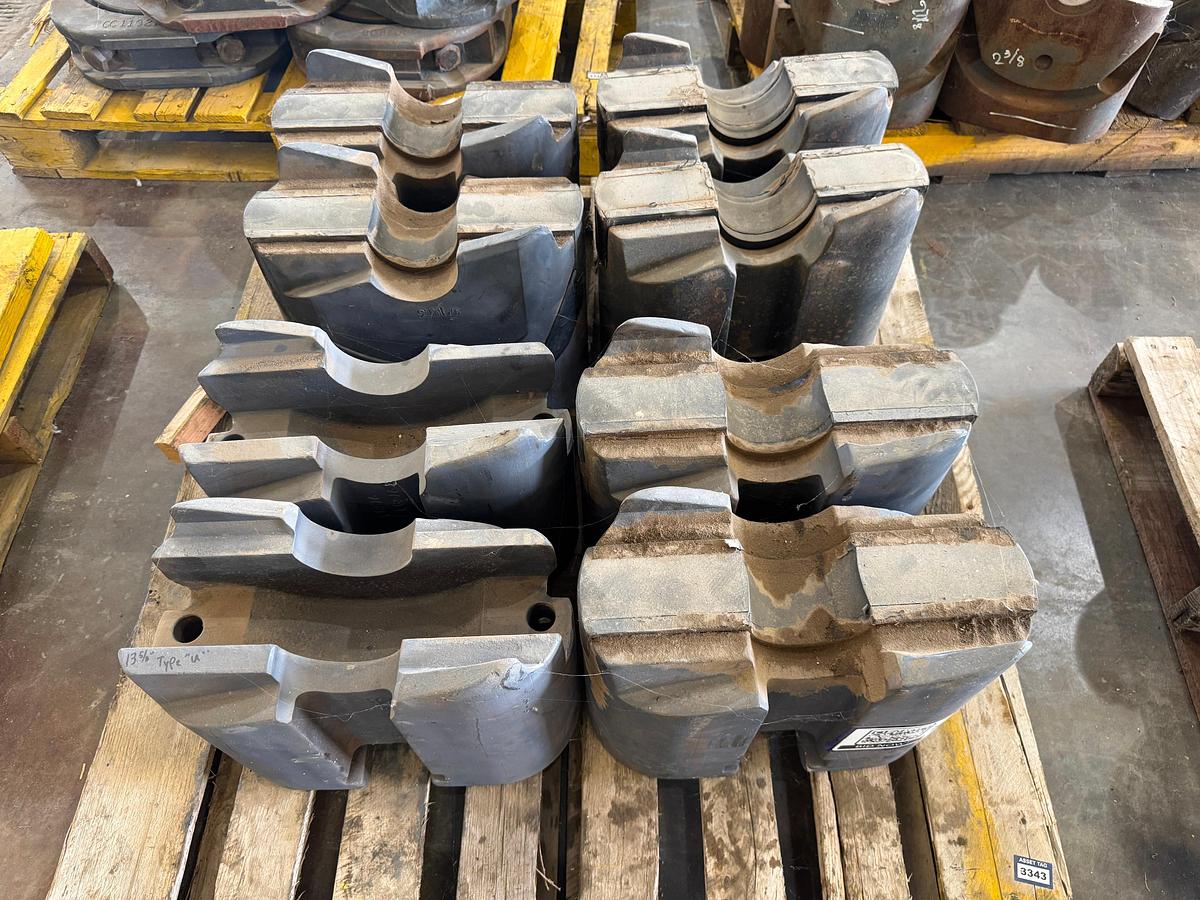 Used (4) Sets Cameron Type U Pipe Rams (Times the Money)